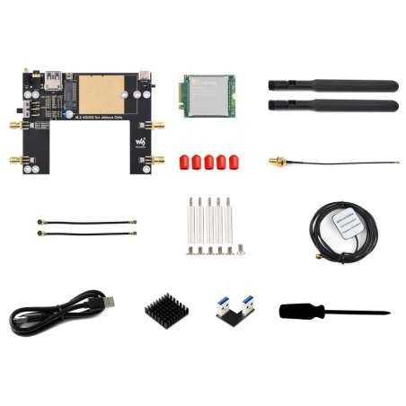 4G Module Expansion Board Designed For Orin, Includes SIM7600G-H-M.2 4G Module, 4G/3G/2G GNSS Positioning (WS-32257)