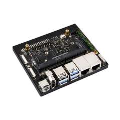 Waveshare Jetson Orin Nano / NX Super Dual Ethernet Base Board, Based On Jetson Orin Nano And Orin NX (WS-24359)