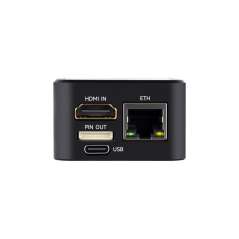 Luckfox PicoKVM Lightweight IP KVM Remote Management Tool, 1920×1080@60fps HDMI Input, HID (WS-30583) case