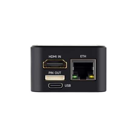 Luckfox PicoKVM Lightweight IP KVM Remote Management Tool, 1920×1080@60fps HDMI Input, HID (WS-30583) case