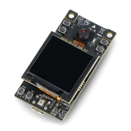 ESP32-S3-EYE - WiFi + Bluetooth module with 2Mpx camera and LCD 1,3'' display (ESP32-S3-EYE)
