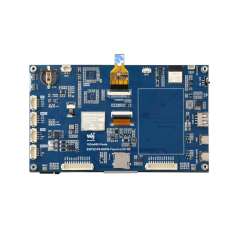 ESP32-P4-WIFI6 7inch 5-Point Touch Display Dev.Board, ESP32-P4+ESP32-C6, 1024×600 WiFi6/BT5(LE) OV5647 Camera (WS-32511)