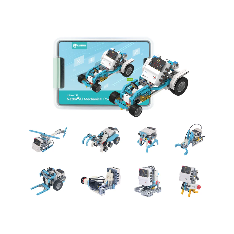 ELECFREAKS micro:bit Nezha Pro AI Mechanical Power Kit (EF08437) ELECFREAKS micro:bit Nezha Pro AI Mechanical Power Kit (EF08437)
