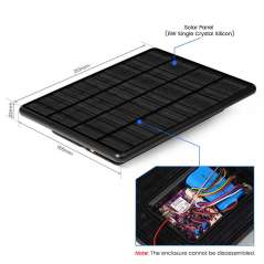 ThinkNode M6 Outdoor Solar Power for LoRa, Powered By nRF52840 Supports GPS (LMM14606D)