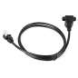 RJ45 Ethernet Extension Cable, Nickel-plated Iron Shell Protection, Effective Interference Shielding, Flexible Jacket (WS-32499) RJ45 Ethernet Extension Cable, Nickel-plated Iron Shell Protection, Effective Interference Shielding, Flexible Jacket (WS-32499)
