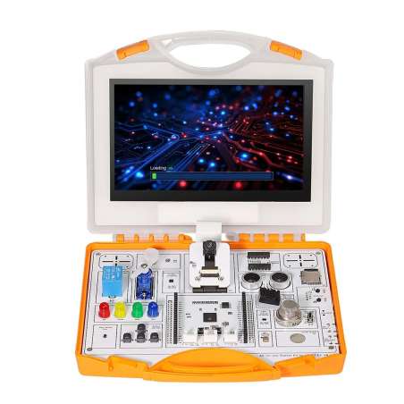 All-in-one Starter Kit for ESP32-P4 with Common Board design, 16 Modules and AI Lessons (SEE00804D)