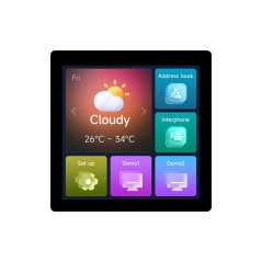 RP2350 4inch Display Dev.Board, 480×480 IPS Panel Display, 65K Color, Touch Function (WS-32700)