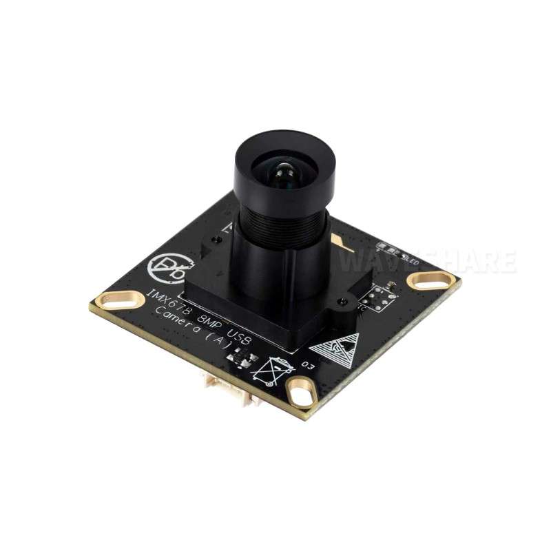 IMX678 8MP M12 USB Camera Module, IMX678 Sensor Chip, USB2.0 Port, Better Sensitivity In Low-Light Condition (WS-32641) IMX678 8MP M12 USB Camera Module, IMX678 Sensor Chip, USB2.0 Port, Better Sensitivity In Low-Light Condition (WS-32641)