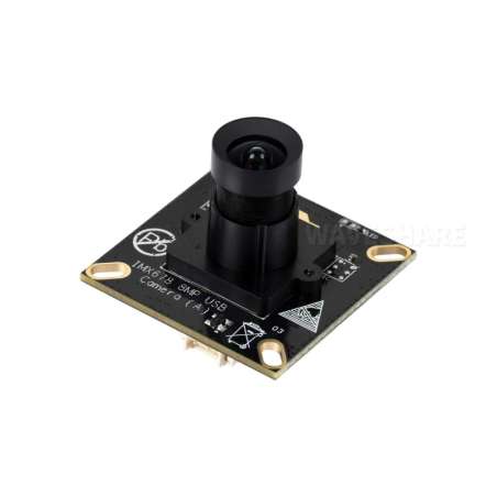 IMX678 8MP M12 USB Camera Module, IMX678 Sensor Chip, USB2.0 Port, Better Sensitivity In Low-Light Condition (WS-32641)