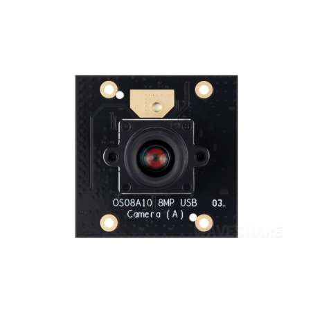 OS08A10 8MP M12 USB Camera Module, OS08A10 Sensor Chip, USB2.0 Port, Low-Light Condition (WS-32640)