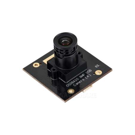 OS08A10 8MP M12 USB Camera Module, OS08A10 Sensor Chip, USB2.0 Port, Low-Light Condition (WS-32640)