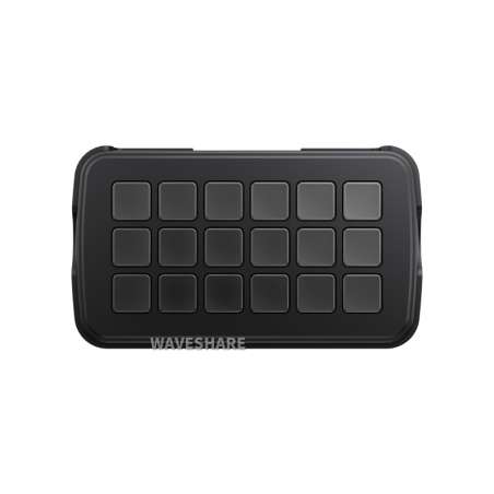 SK18 Multi-Functional AI Voice Control Panel, 18 LCD Macro Keys, Linux + QMK Dual-system AIDA64 (WS-32839)