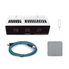 OAK 4 D 48MP 3D Stereo Depth Vision Edge AI Inference Camera, 48TOPS (INT8) 12TOPS (FP16) Edge AI Computing (WS-32731)