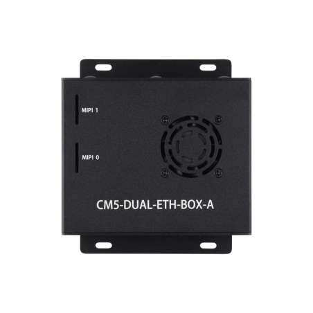 Gigabit / 2.5G Dual Ethernet Base Board For Raspberry Pi CM5. Dual RJ45 Ethernet, Dual 4K Display Dual MIPI (WS-33060)