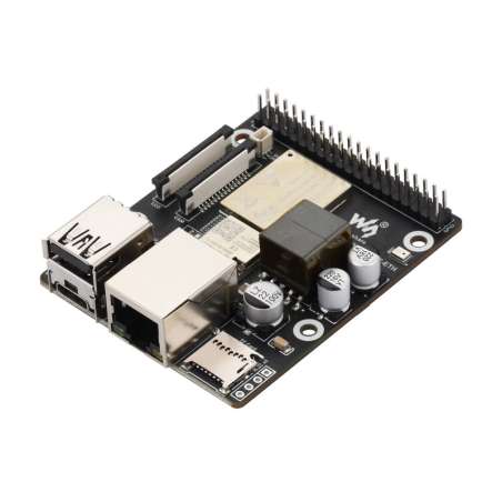 ESP32-P4-WIFI6-POE-ETH Dev.Board, ESP32-P4+ESP32-C6, Wi-Fi6,BT5 (LE), PoE Module For PoE Power supply (WS-32832)