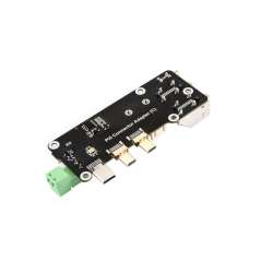 PCIe To M.2 Multifunctional Adapter for Raspberry Pi 5, Two Power Supply Methods, Supports Dual 4K (WS-33024)