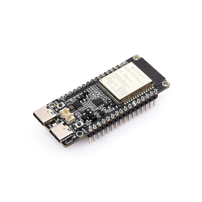 ESP32-C5 Dual-Band Wi-Fi 6 Dev.Board, 240MHz RISC-V, C5-WROOM-1, RISC-V MCU (WS-32470) PSRAM 8MB
