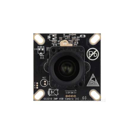 SC2210 2MP M12 USB Camera Module, SC2210 Sensor Chip, USB2.0 Port, Starlight Camera, Easy To Use (WS-32810)