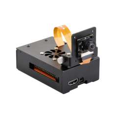 Aluminum Alloy Cooling Case For RDK X5, Heatsink And Cooling Fan,  Camera Holder, IMX219 And IMX477 (WS-33115)