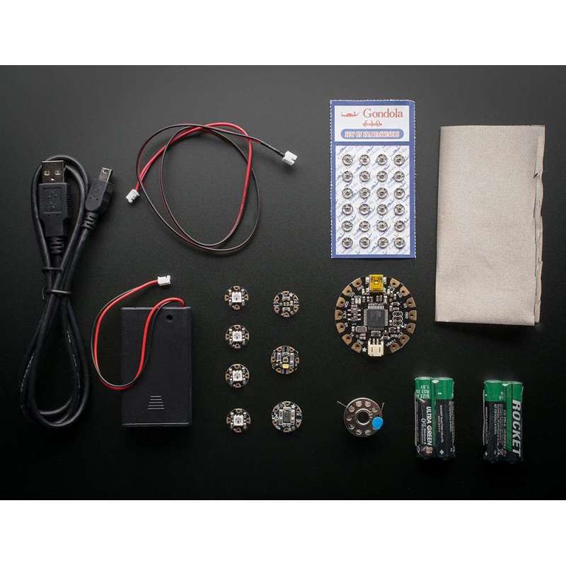 FLORA Sensor Pack (Adafruit 1458) for Wearable electronic