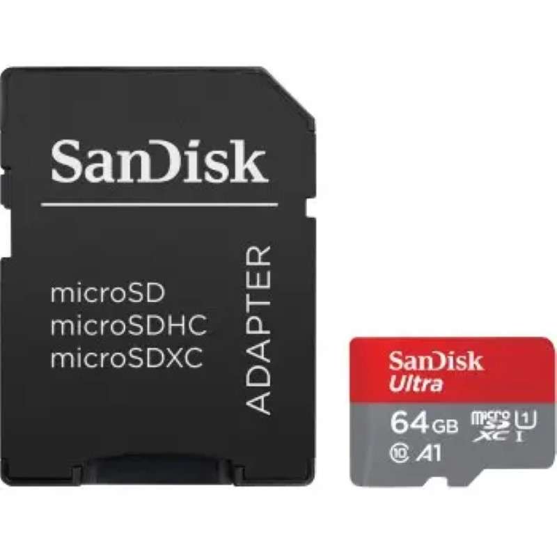 SDSQUAB-064G-GN6MA SanDisk ULTRA Micro SDXC 64GB 140MB/s Class 10, UHS-I + Adaptér