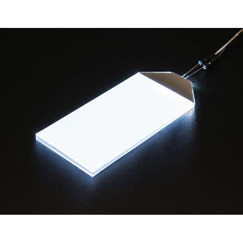 White LED Backlight Module - 45mm x 86mm (Adafruit 1621)