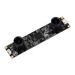 OS02G10 2MP Stereo USB Camera Module, OS02G10 Sensor Chip, USB2.0 Port, Synchronized Same-frame, 62mm (WS-32639)