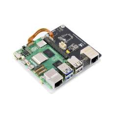 PCIe TO 2.5G ETH Board (C) For Raspberry Pi 5, Supports Raspberry Pi OS, Driver-Free, Plug And Play (WS-33042)