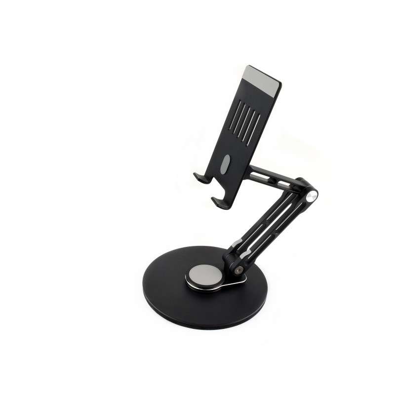Portable Monitor Adjustable Stand, 4~18.5inch Monitors, Multi-axis Rotation, Weighted Base (WS-33202)
