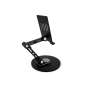 Portable Monitor Adjustable Stand, 4~18.5inch Monitors, Multi-axis Rotation, Weighted Base (WS-33202)