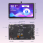 CrowPanel Advanced 10.1inch, ESP32-P4 HMI AI Display 1024x600 IPS Touch Screen,WiFi6 Arduino/LVGL/Micropython (DHE04310D)