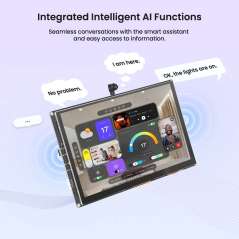 CrowPanel Advanced 9inch, ESP32-P4 HMI AI Display 1024x600 IPS Touch Screen , WiFi 6 Support (DHE04209D)
