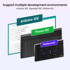 CrowPanel Advanced 7inch, ESP32-P4 HMI AI Display 1024x600 IPS Touch Screen with WiFi6 Arduino/LVGL (DHE04107D-1)