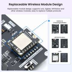 CrowPanel Advanced 7inch, ESP32-P4 HMI AI Display 1024x600 IPS Touch Screen with WiFi6 Arduino/LVGL (DHE04107D-1)