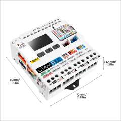 StamPLC Controller with M5StampS3  (M5-K141) StampS3A Control Module  ESP32-S3FN8