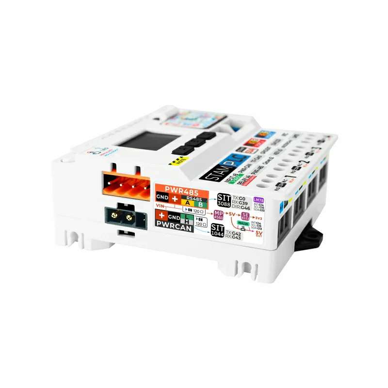 StamPLC Controller with M5StampS3 (M5-K141) StampS3A Control Module ...