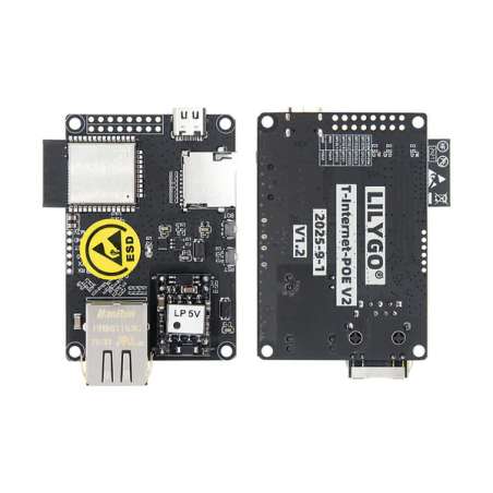 LilyGO TTGO T-Internet PoE ESP32, LAN8720A (LY-H438-01)