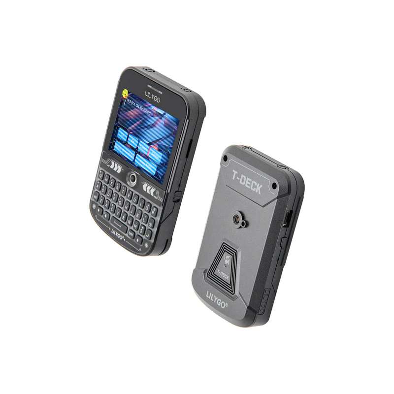 LilyGO T-Deck Plus ESP32-S3 Keyboard, 2.8 inch IPS Display and Touchscreen, LoRa 868MHz - Black (LY-H736-A)