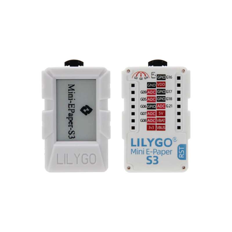 LilyGO Mini E-Paper S3, 1.02Inch E-Paper Display, ESP32-S3 (LY-H676)