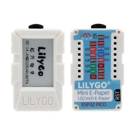 LilyGO Mini E-Paper S3, 1.02Inch E-Paper Display, ESP32-S3 (LY-H676)