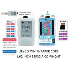 LilyGO Mini E-Paper S3, 1.02Inch E-Paper Display, ESP32-S3 (LY-H676)