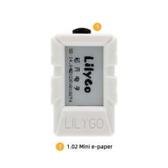 LilyGO Mini E-Paper S3, 1.02Inch E-Paper Display, ESP32-S3 (LY-H676)