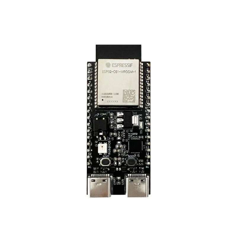 ESP32-C61-DEVKITC-1-N8R2  Wi-Fi and Bluetooth, 8MB of SPI flash, 2MB of PSRAM