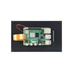 7inch DSI Capacitive Touch Display, 1024×600, IPS 5-Point Touch, Backlight Adjustment Via Software (WS-33259)