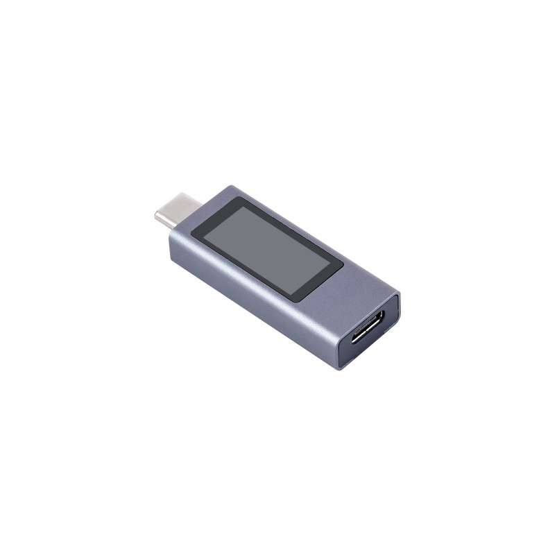 0.96inch USB-C Power Meter,Type-C, Power-off Data Storage And Real-time ...