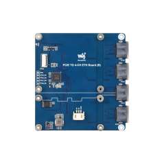 PCIe TO 4-Ch  2.5G ETH Board (B) For Raspberry Pi 5, Supports Raspberry Pi OS, Driver-Free (WS-33364)