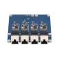 PCIe TO 4-Ch 2.5G ETH Board (B) For Raspberry Pi 5, Supports Raspberry Pi OS, Driver-Free (WS-33364) PCIe TO 4-Ch 2.5G ETH Board (B) For Raspberry Pi 5, Supports Raspberry Pi OS, Driver-Free (WS-33364)