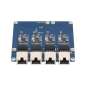 PCIe TO 4-Ch Gigabit ETH Board (B) For Raspberry Pi 5, Supports Raspberry Pi OS, Driver-Free (WS-33365) PCIe TO 4-Ch Gigabit ETH Board (B) For Raspberry Pi 5, Supports Raspberry Pi OS, Driver-Free (WS-33365)