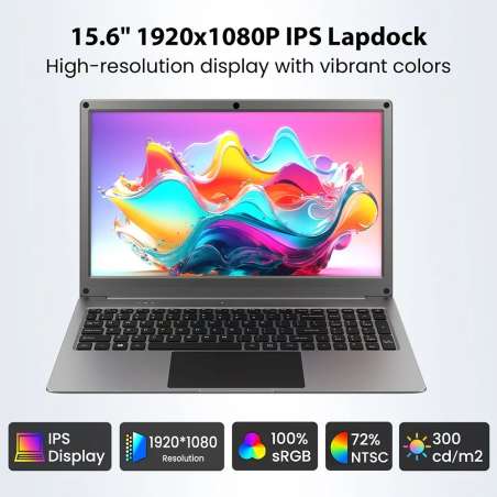 CrowView Note 15.6inch-All-in-One Portable Monitor with FHD IPS Display, Phone-to-Laptop Device (ER-DLC44156D)