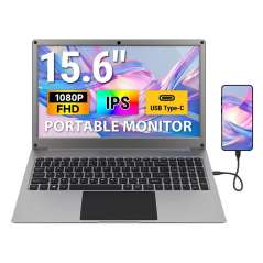 CrowView Note 15.6inch-All-in-One Portable Monitor with FHD IPS Display, Phone-to-Laptop Device (ER-DLC44156D)